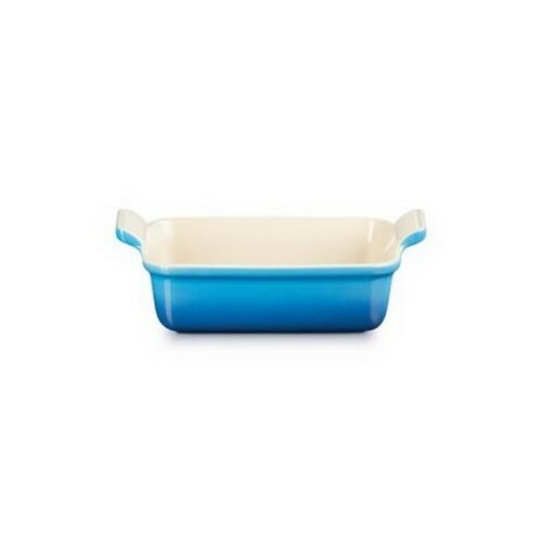Le Creuset aardewerken rechthoekige ovenschaal - 26 cm / 2.3 liter - marseille blauw