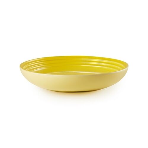 Le Creuset aardewerken diep bord - 22 cm - soleil