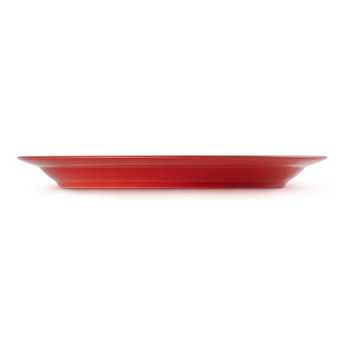 Le Creuset aardewerken dinerbord - 27 cm - kersenrood