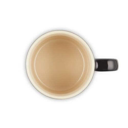 Le Creuset aardewerken mok - 0.35 liter - ebbenzwart