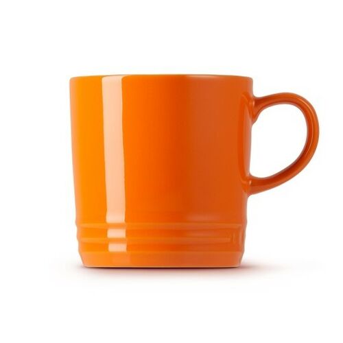 Le Creuset aardewerken mok - 0.35 liter - oranjerood