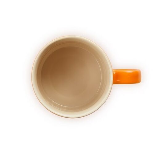 Le Creuset aardewerken mok - 0.35 liter - oranjerood