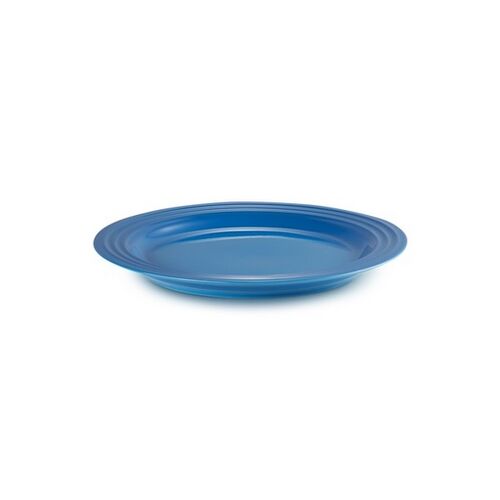 Le Creuset aardewerken ontbijtbord - 22 cm - marseille blauw