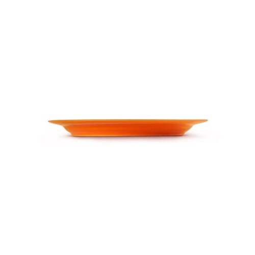 Le Creuset aardewerken ontbijtbord - 22 cm - oranjerood