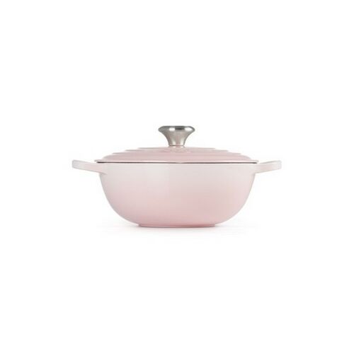 Le Creuset gietijzeren marmite - 24 cm / 3.1 liter - shell pink