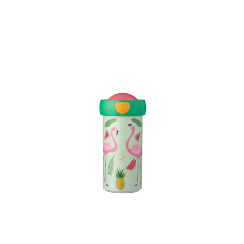 Mepal schoolbeker Campus - Tropical Flamingo