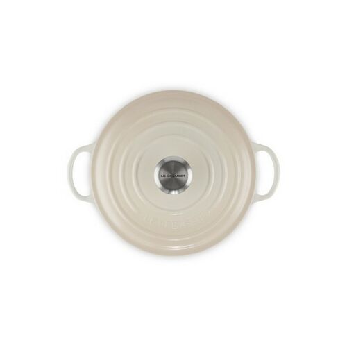 Le Creuset gietijzeren marmite - 24 cm / 3.1 liter - meringue