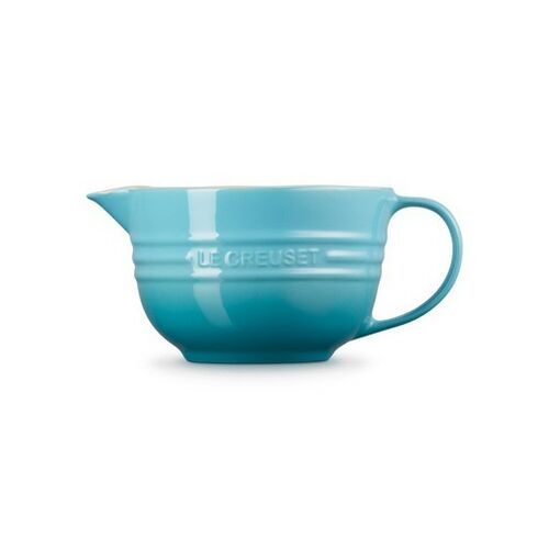 Le Creuset aardewerken mengkom - 2 liter - caribbean blue
