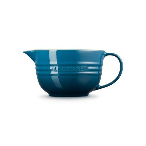 Le Creuset aardewerken mengkom - 2 liter - deep teal
