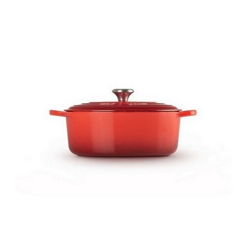 Le Creuset gietijzeren ovale braadpan - 27 cm / 4.1 liter - kersenrood