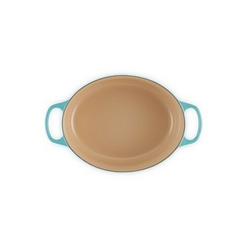 Le Creuset gietijzeren ovale braadpan - 29 cm / 4.7 liter - caribbean blue