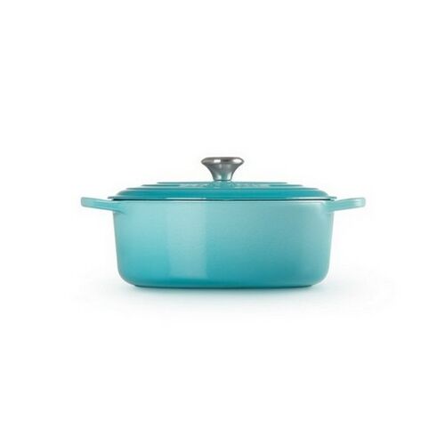 Le Creuset gietijzeren ovale braadpan - 29 cm / 4.7 liter - caribbean blue