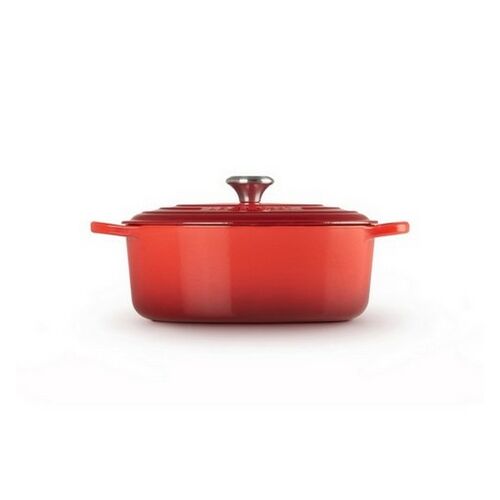Le Creuset gietijzeren ovale braadpan - 29 cm / 4.7 liter - kersenrood