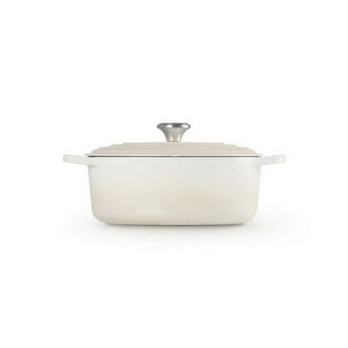 Le Creuset gietijzeren ovale braadpan - 29 cm / 4.7 liter - meringue
