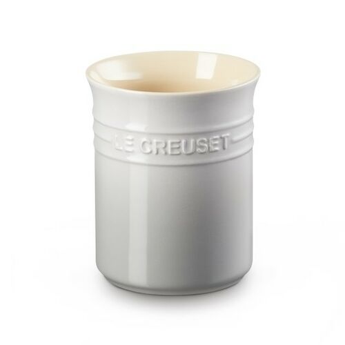 Le Creuset aardewerken spatelpot - mist grey