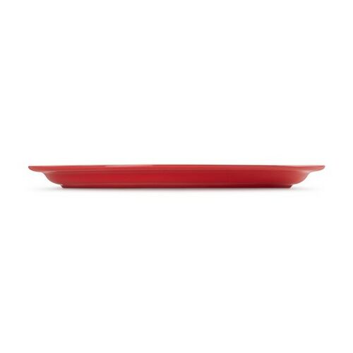 Le Creuset aardewerken ovale serveerschaal - 46 cm - kersenrood