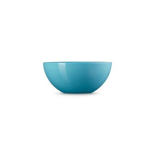 Le Creuset aardewerken snackschaaltje - 12 cm - 0.33 liter - Caribbean blue