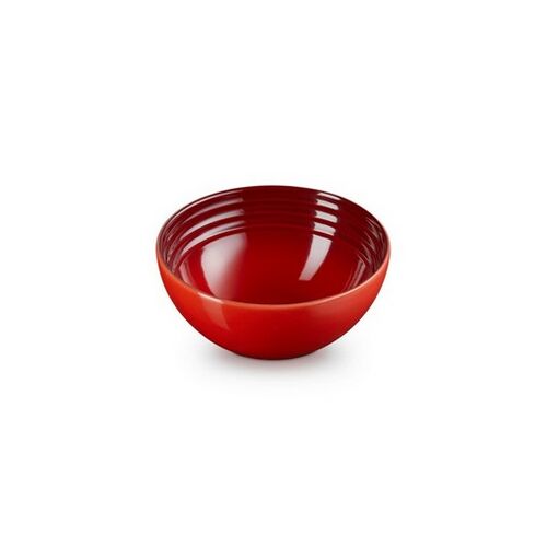 Le Creuset aardewerken snackschaaltje - 12 cm - 0.33 liter - kersenrood