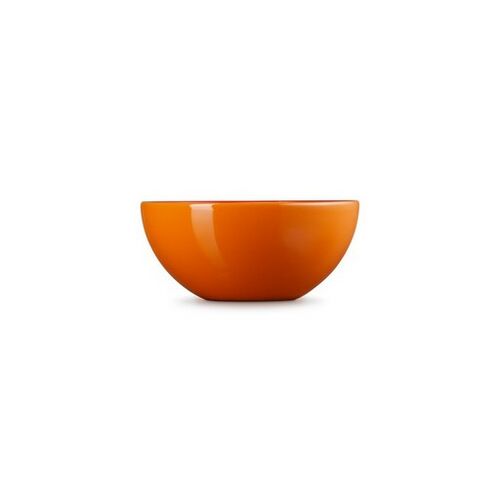 Le Creuset aardewerken snackschaaltje - 12 cm - 0.33 liter - oranjerood