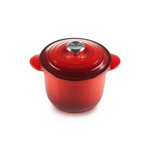 Le Creuset gietijzeren Cocotte Every 18 cm / 2 liter - kersenrood
