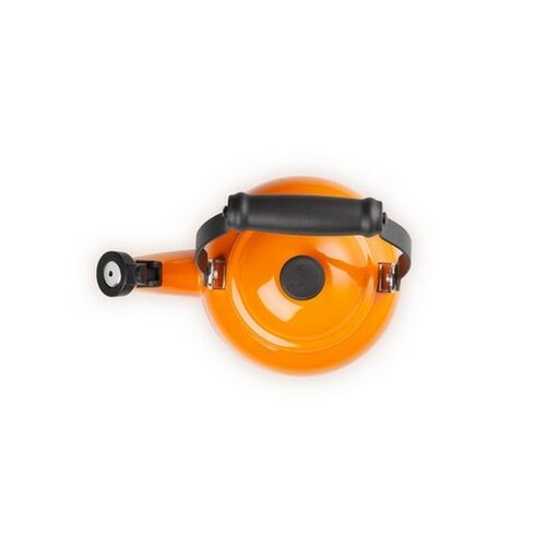 Le Creuset fluitketel Demi - oranjerood