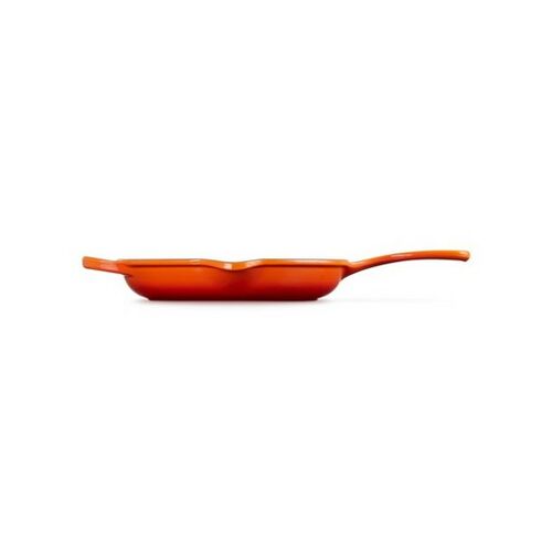 Le Creuset ronde gietijzeren skillet - 23 cm - oranjerood
