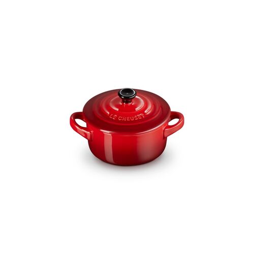 Le Creuset aardewerken mini-braadpan - 10 cm / 0.25 liter - kersenrood