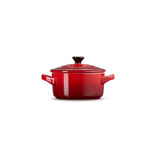 Le Creuset aardewerken mini-braadpan - 10 cm / 0.25 liter - kersenrood