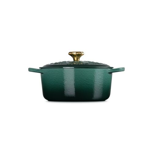 Le Creuset gietijzeren ronde braadpan 24 cm / 4.2 liter - Xmas - Artichaut