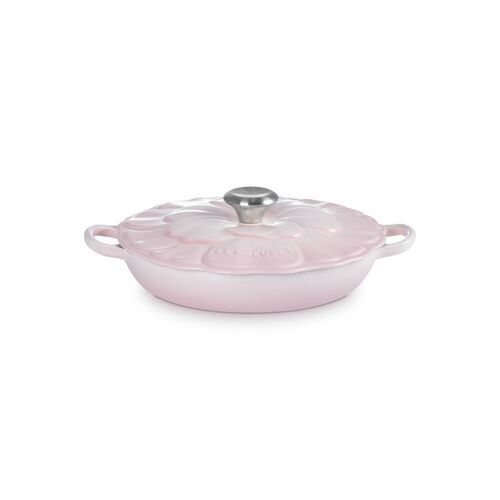 Le Creuset gietijzeren campagnard bloesem 26 cm / 2.2 liter - shell pink