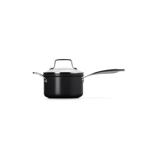 Le Creuset Essential Non-Stick Ceramic steelpan met glazen deksel - 16 cm / 1.9 liter