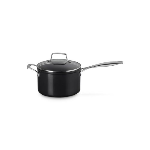 Le Creuset Essential Non-Stick Ceramic steelpan met glazen deksel - 20 cm / 3.8 liter