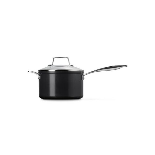Le Creuset Essential Non-Stick Ceramic steelpan met glazen deksel - 20 cm / 3.8 liter