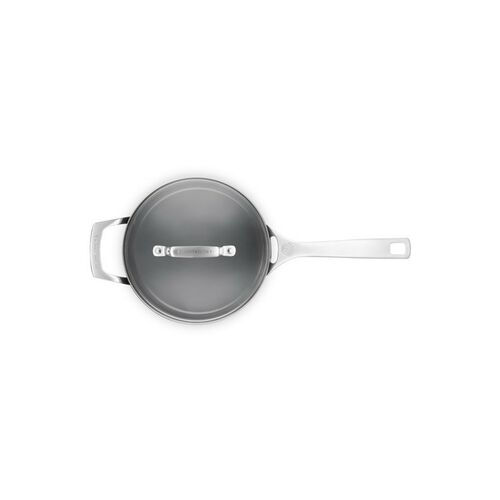 Le Creuset Essential Non-Stick Ceramic steelpan met glazen deksel - 20 cm / 3.8 liter