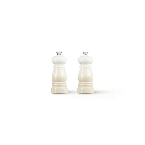 Le Creuset peper- en zoutmolen set - 11 cm - meringue