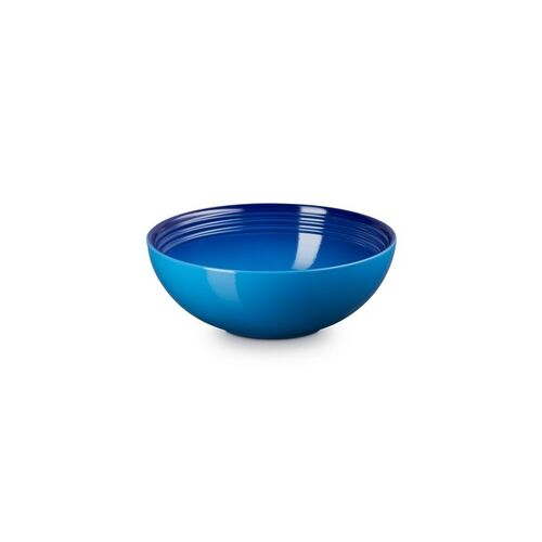 Le Creuset aardewerken serveerbowl - 24 cm - azure
