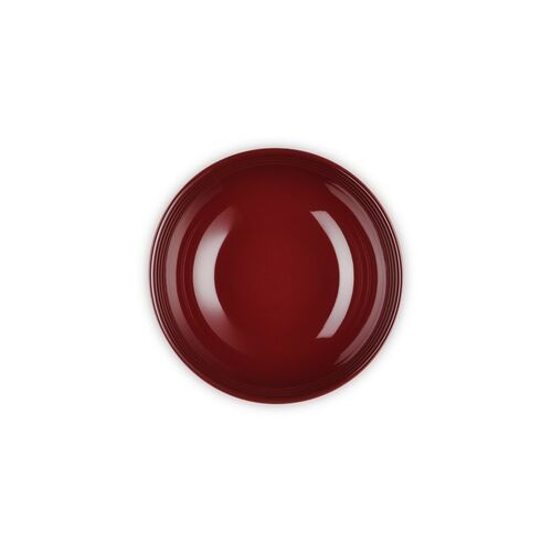 Le Creuset aardewerken serveerbowl - 24 cm - garnet