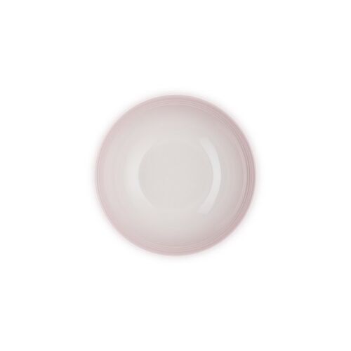 Le Creuset aardewerken serveerbowl - 24 cm - shell pink