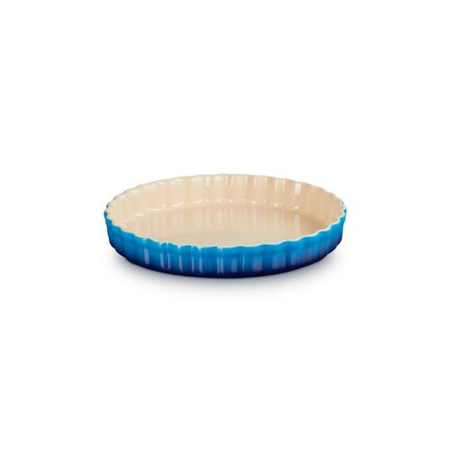 Le Creuset aardewerken taartvorm - 28 cm - azure