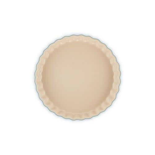 Le Creuset aardewerken taartvorm - 28 cm - deep teal