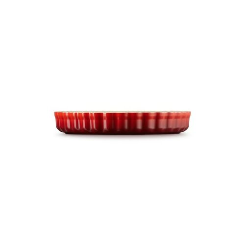 Le Creuset aardewerken taartvorm - 28 cm - kersenrood