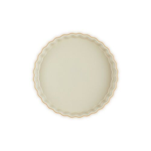 Le Creuset aardewerken taartvorm - 28 cm - oranjerood