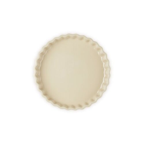 Le Creuset aardewerken taartvorm - 28 cm - shell pink