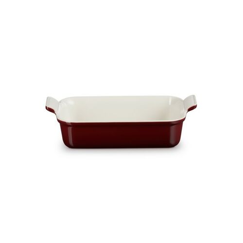 Le Creuset aardewerken rechthoekige ovenschaal - 26 cm / 2.3 liter - rhône