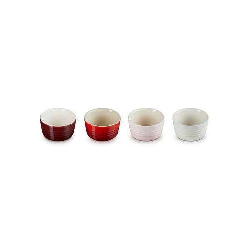 Le Creuset set van 4 aardewerken mini ramekins - petits fours