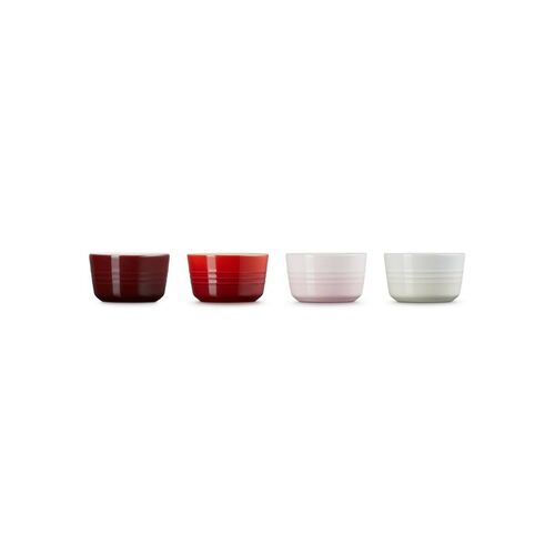 Le Creuset set van 4 aardewerken mini ramekins - petits fours