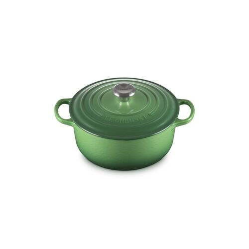 Le Creuset gietijzeren ronde braadpan 20 cm / 2.4 liter - bamboo