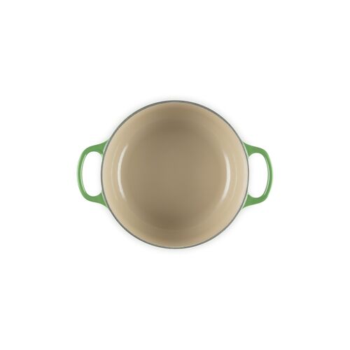 Le Creuset gietijzeren ronde braadpan 20 cm / 2.4 liter - bamboo