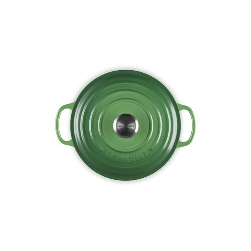 Le Creuset gietijzeren ronde braadpan 20 cm / 2.4 liter - bamboo