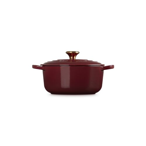 Le Creuset gietijzeren ronde braadpan 20 cm / 2.4 liter - garnet